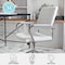 Martha Stewart Piper Upholstered Office Chair in White/Polished Nickel CH-220921-2-WH-MS - alternate 10